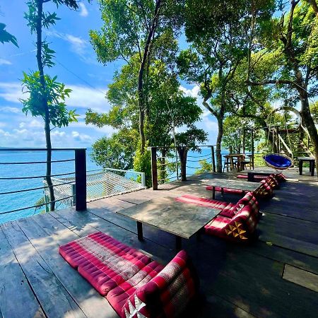 The Cliff Hostel, M'Pay Bay Ko Rong Sanloem Eksteriør bilde