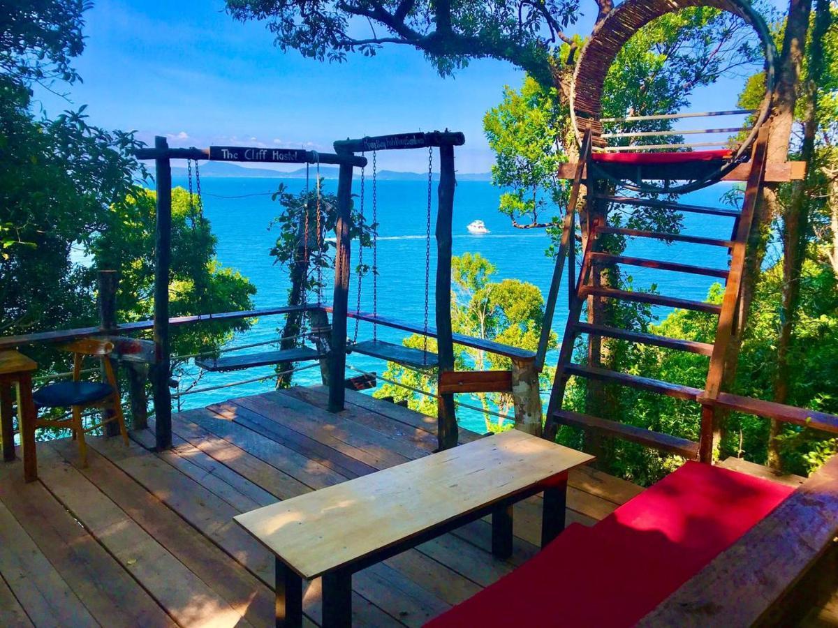 The Cliff Hostel, M'Pay Bay Ko Rong Sanloem Eksteriør bilde
