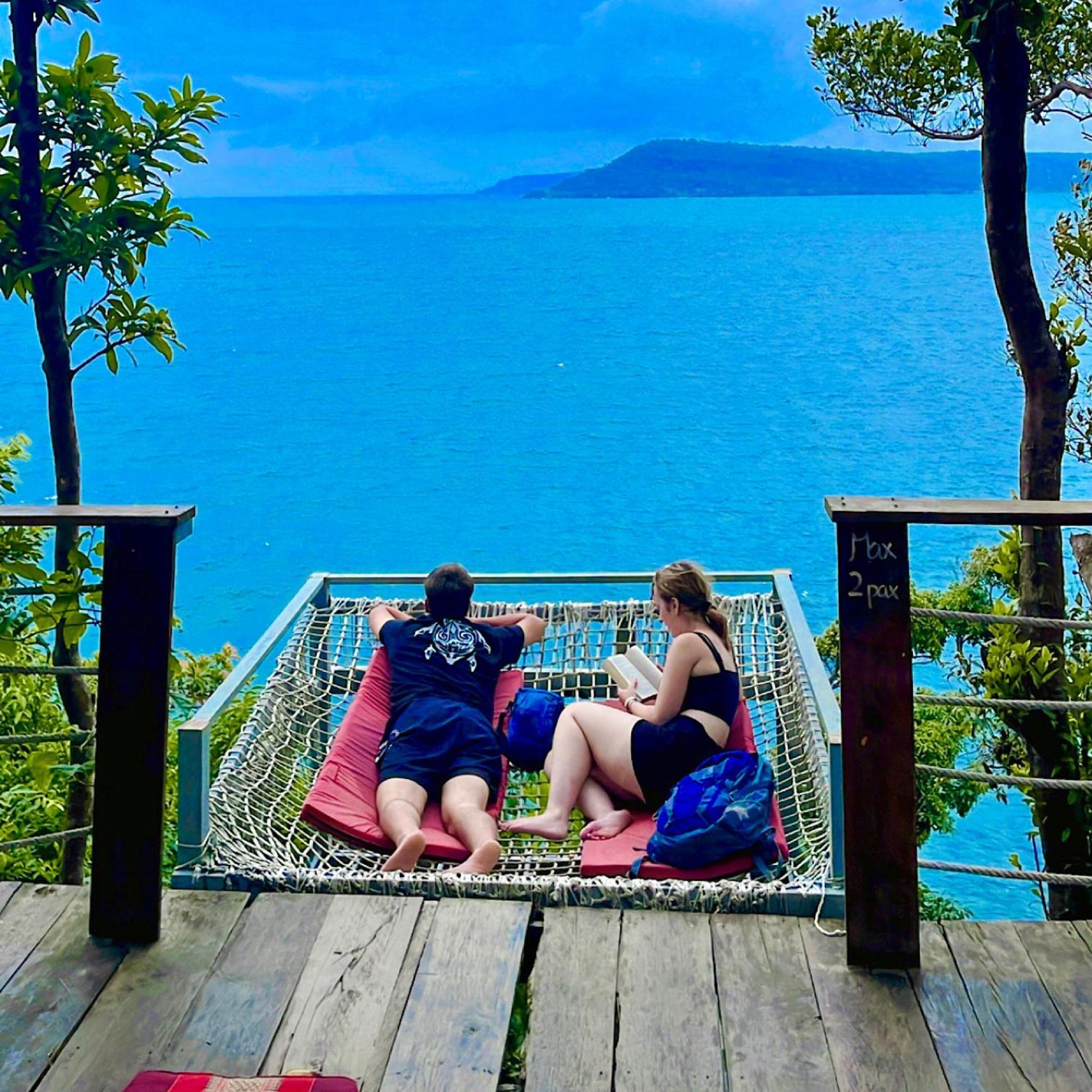 The Cliff Hostel, M'Pay Bay Ko Rong Sanloem Eksteriør bilde