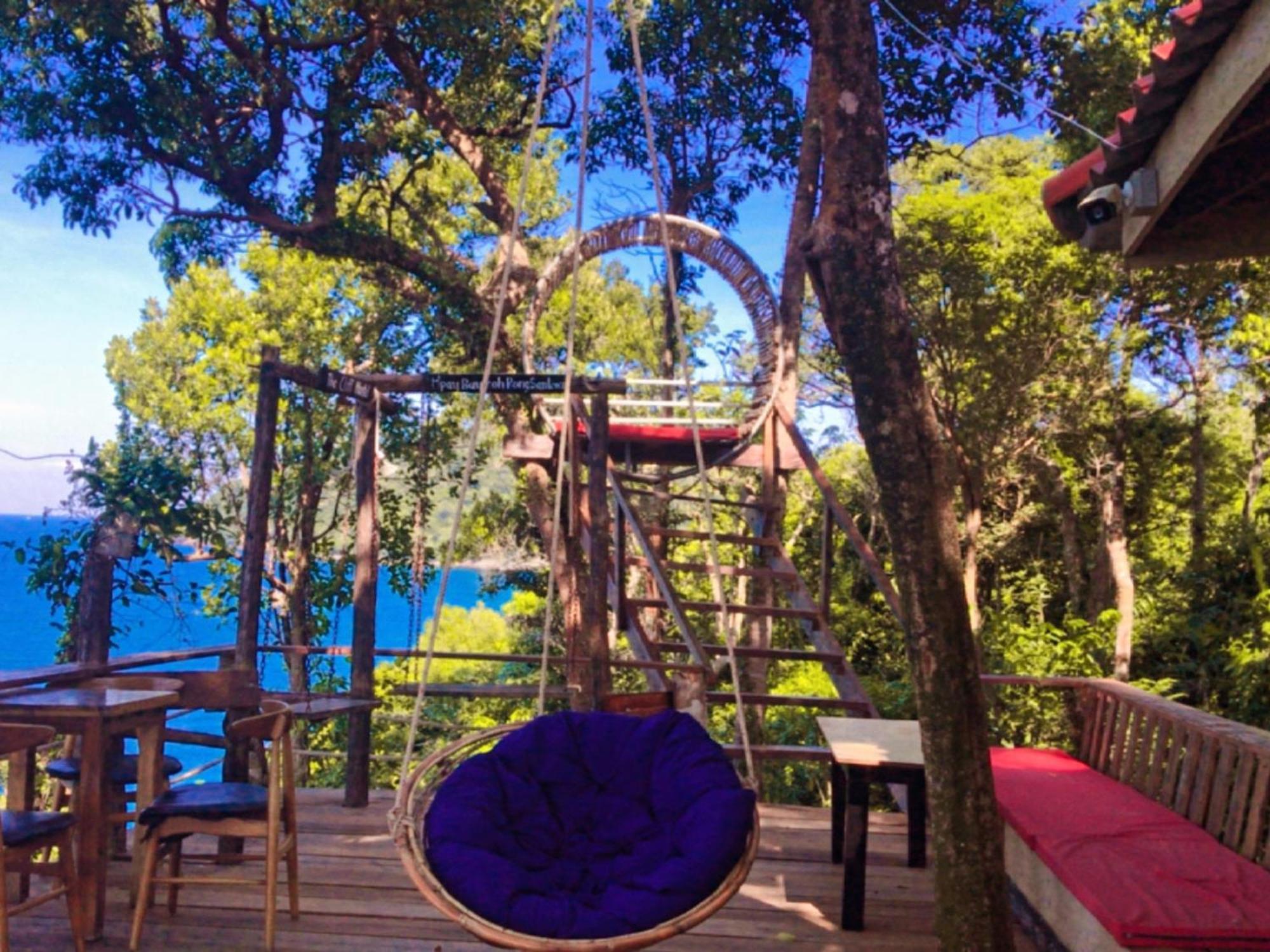 The Cliff Hostel, M'Pay Bay Ko Rong Sanloem Eksteriør bilde